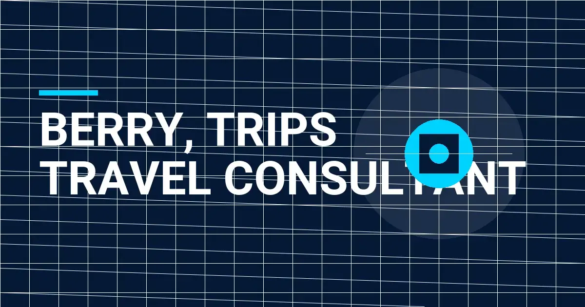 Berry, Trips Travel Consultant