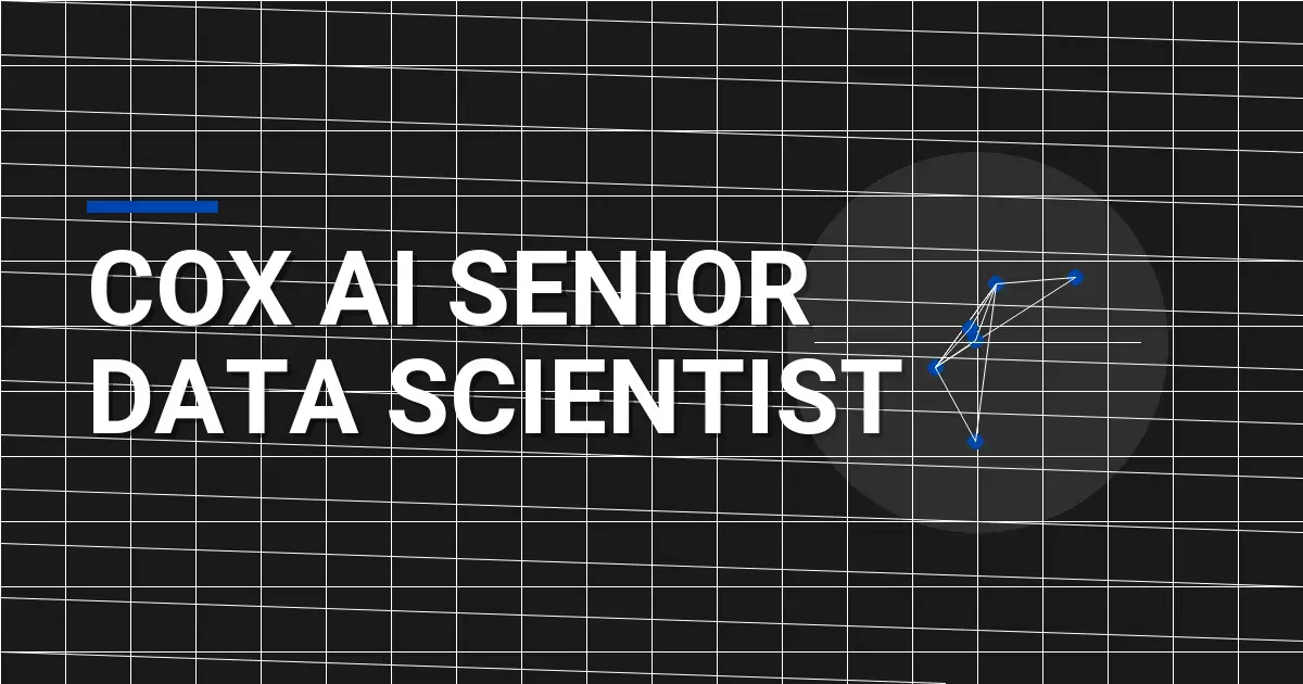 Cox AI Senior Data Scientist