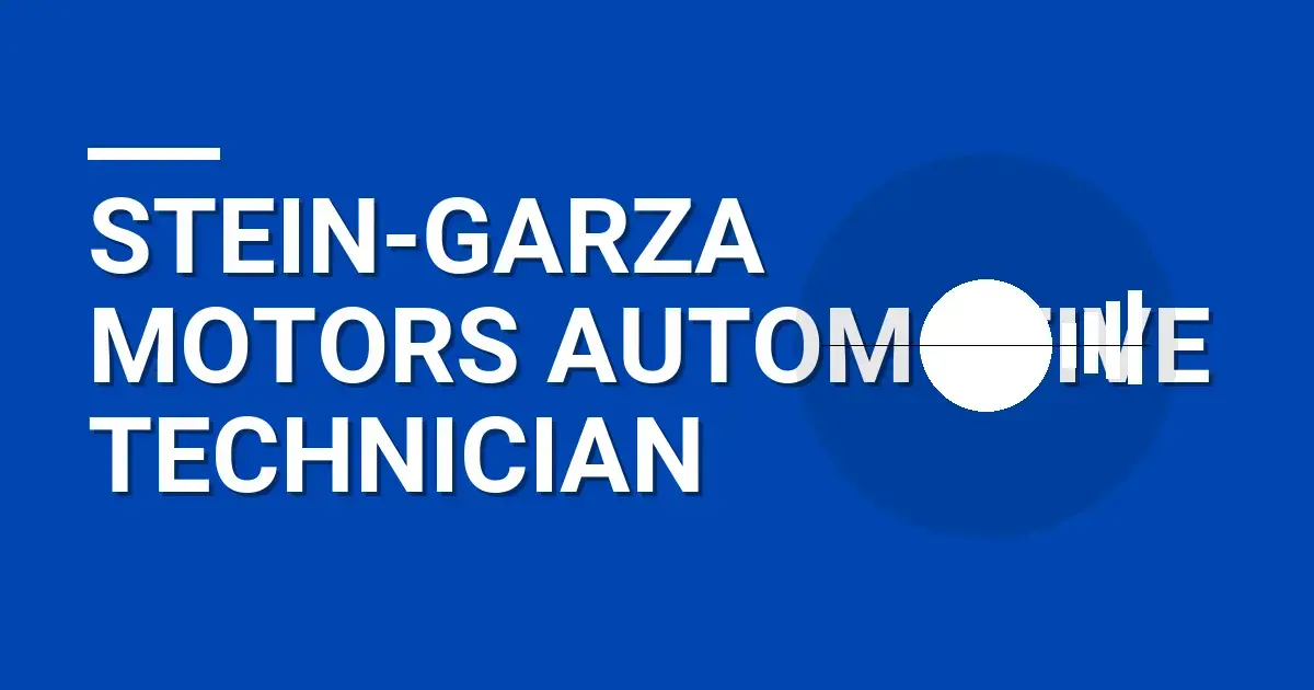 Stein-Garza Motors Automotive Technician