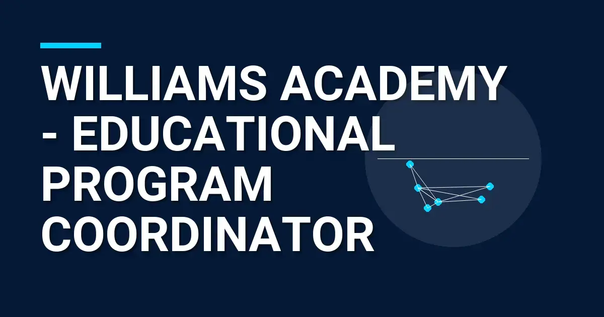 Williams Academy - Educational Program Coordinator