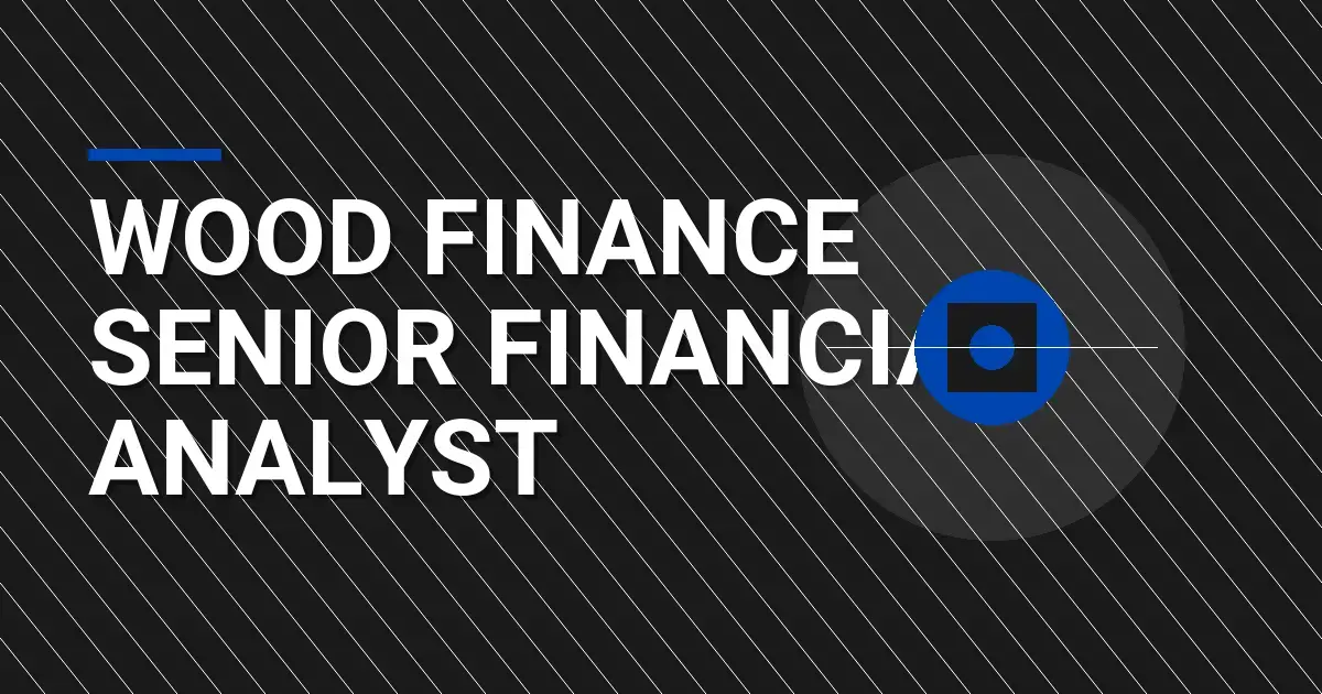 Wood Finance Senior Financial Analyst