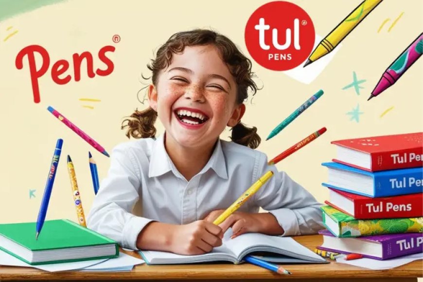 TUL Gel Pens + Notebooks Make Writing Sleek and Stylish