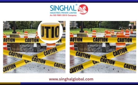 Barricade Tape Ensures Safety at Work Sites