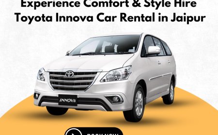Innova Car Rental Jaipur – Comfort, Safety & Affordability with Royal Rajasthan Cab