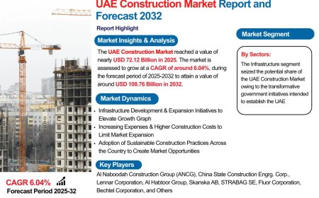 UAE Construction Market Insights: Key Drivers, Challenges, and Future Growth Prospects 2032|The Report Cube