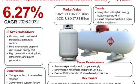 From $67.87B to $97.78B: The Rising Demand in the Global Propane Market