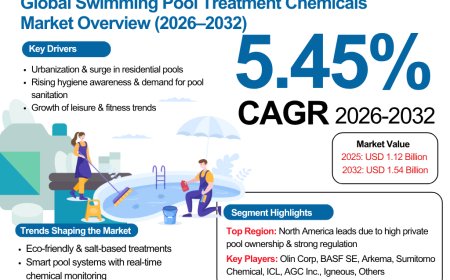 Chlorine, Algaecides & More: A Deep Dive into the Pool Chemicals Market