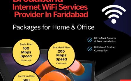 Broadband Internet WiFi Services Provider in Faridabad – Reliable, Fast & Affordable with Gigmax