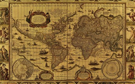 Timeless Treasures: Exploring the World of Antique Maps for Sale