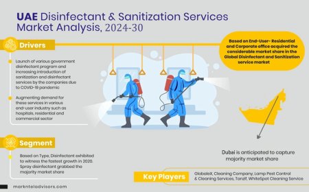 UAE Disinfectant & Sanitization Services Market Research 2024–2030: Growth, Size & Opportunities