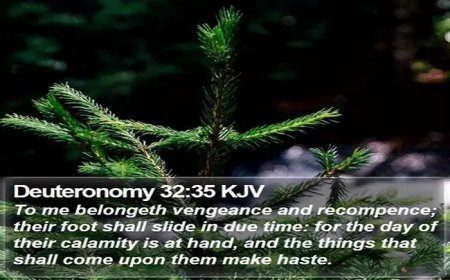 Deuteronomy 32:35 Meaning, Context & Commentary