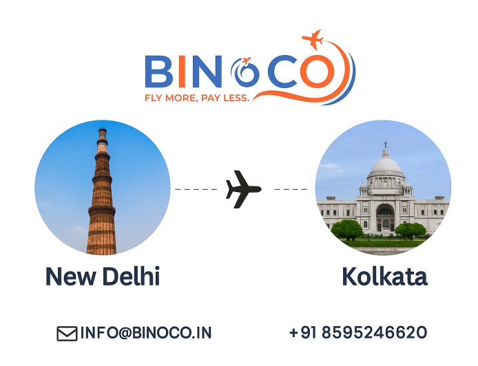 "From Capital to Culture: Smooth & Affordable Flights from New Delhi to Kolkata"