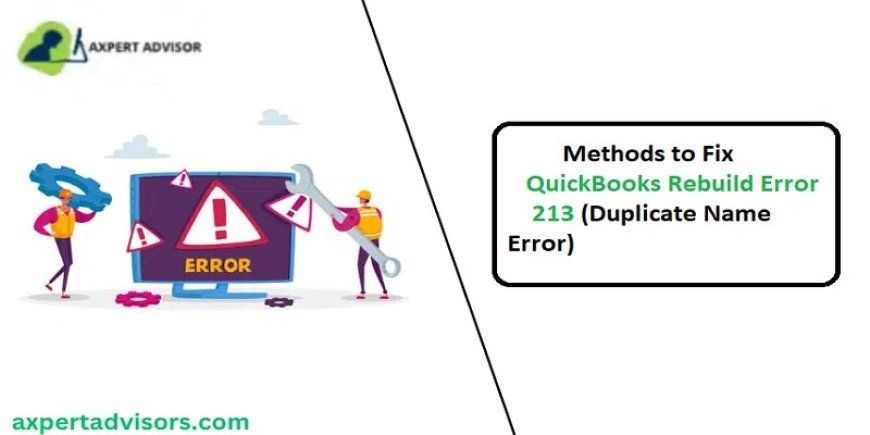 How to Resolve QuickBooks Error 213 in Desktop