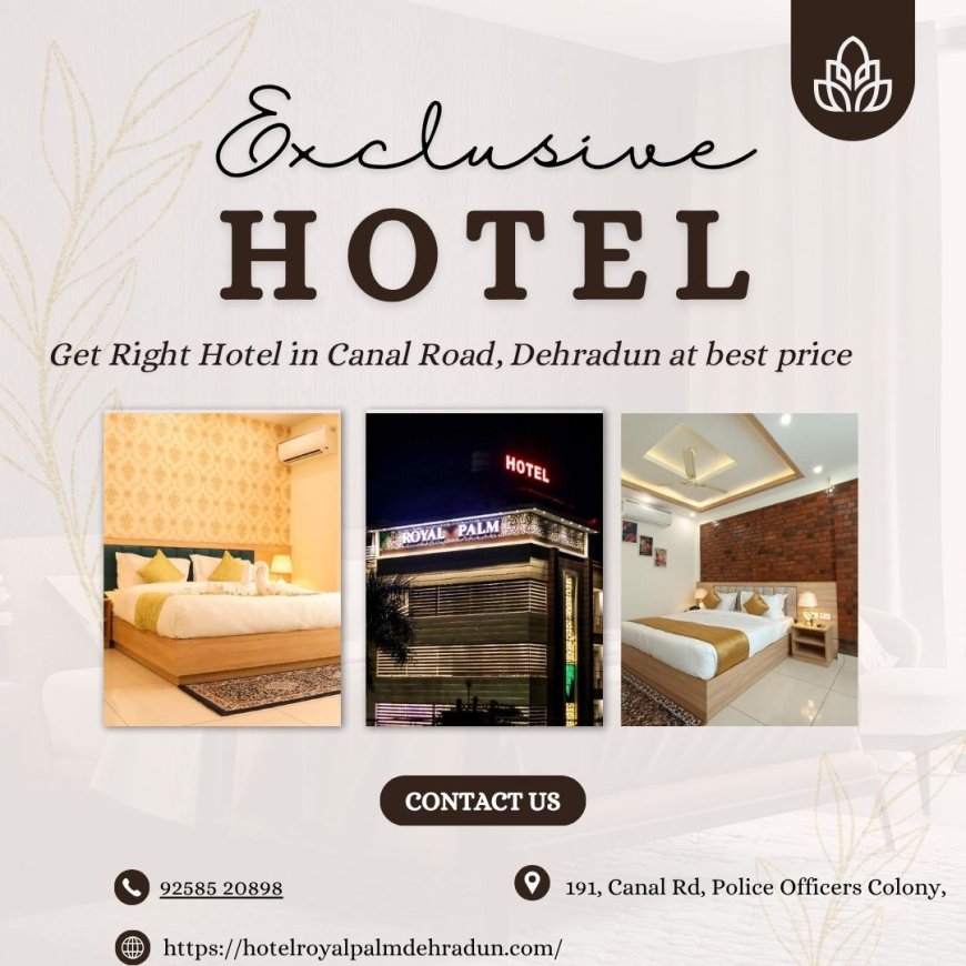 Your Ideal Retreat in the City – Hotel Royal Palm, Dehradun