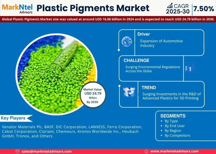 Plastic Pigments Trends: Significant Growth Expected Through 2030