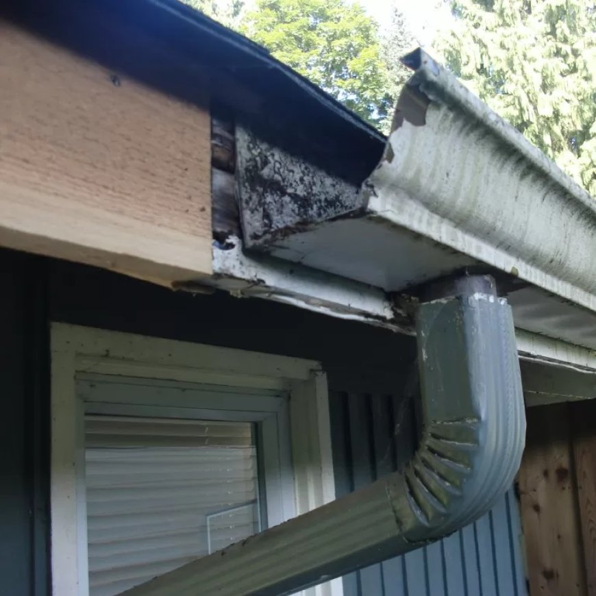 Galvanized Gutter Repair Bixby, OK