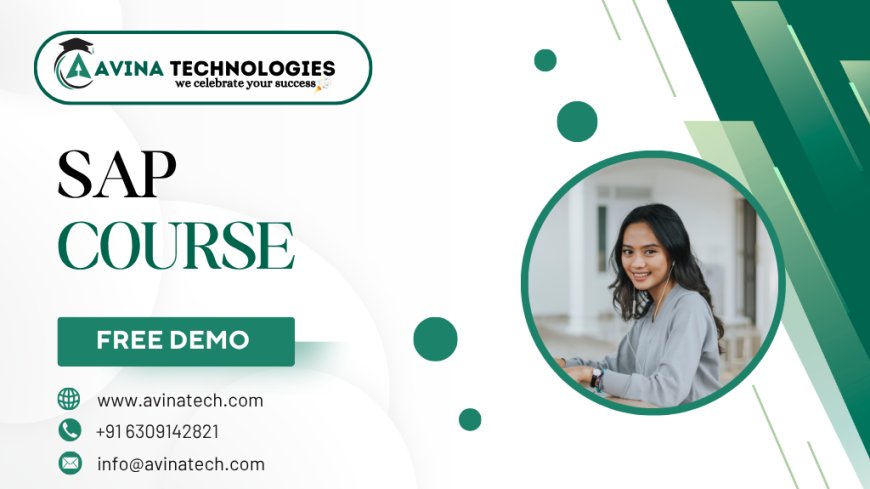 Best SAP Course in Hyderabad Ameerpet