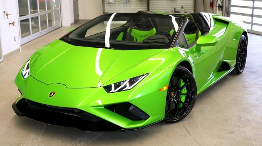 Experience the Power of the Lamborghini Huracan Evo in the UAE