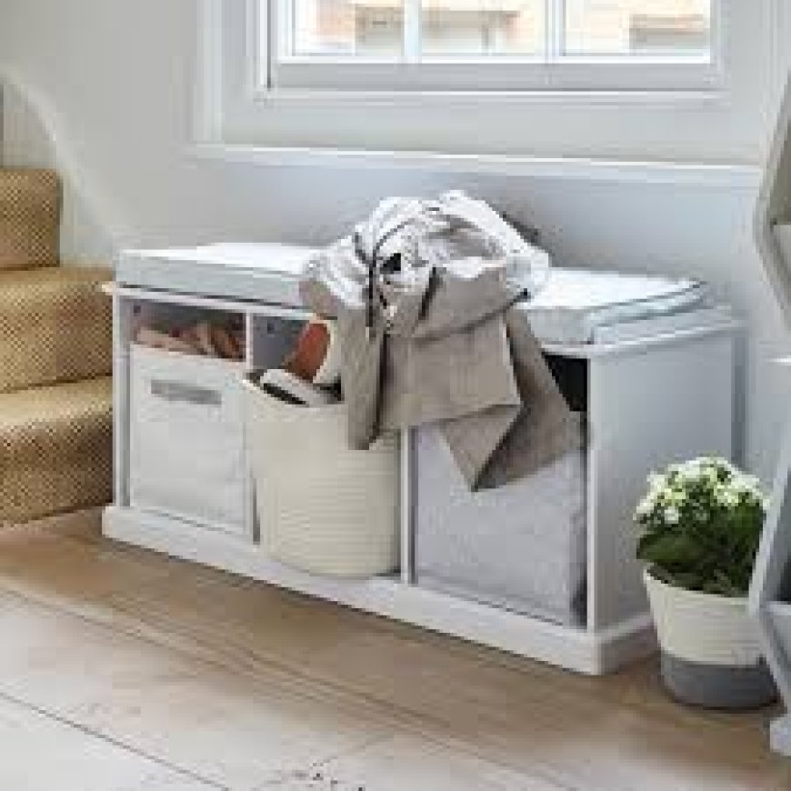Storage Benches with Built-In Drawers: A Smart Organizing Solution