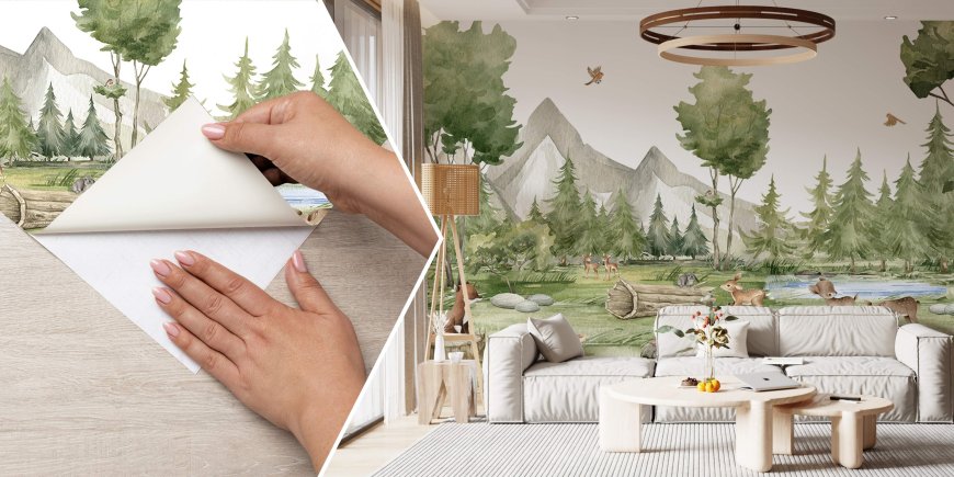 Peel and Stick Murals: The Perfect Solution for Renters and Homeowners