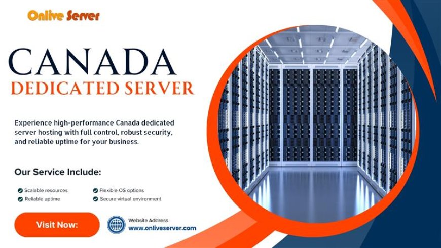 Onlive Server: Where Reliability Meets Innovation for Canada Dedicated Server