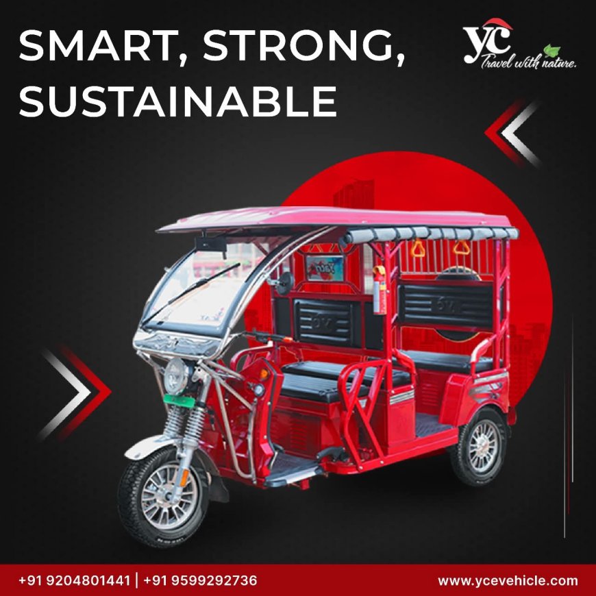Partner with YCE – Leading Electric Auto Rickshaw Supplier in India’s EV Sector