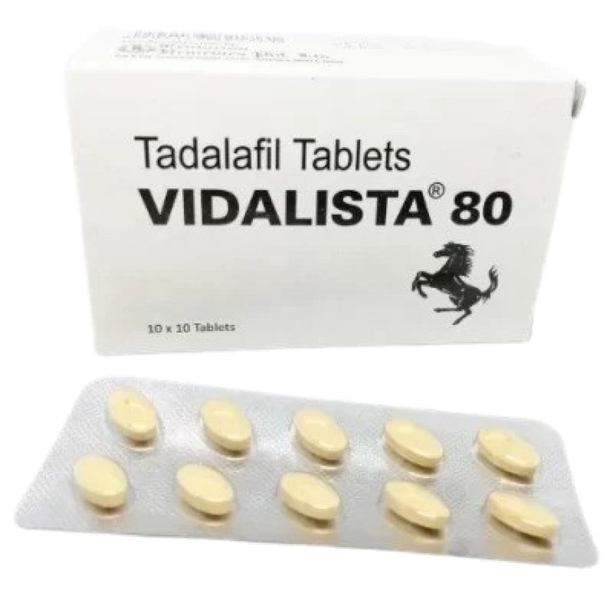 Vidalista 80 mg: Eine wirksame Lösung für Erektionsstörungen