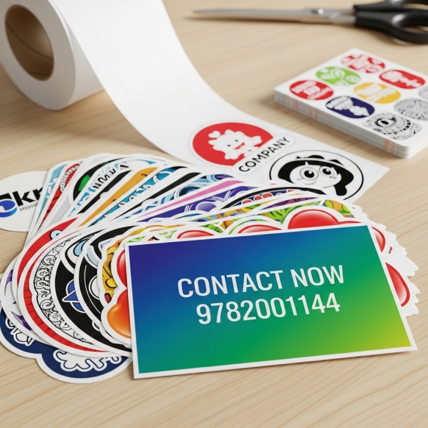 How Custom Sticker Printing by Aart Stroke Can Boost Your Brand Identity
