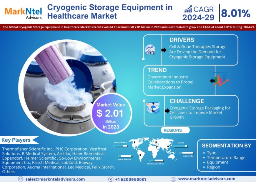 Cryogenic Storage Equipment in Healthcare Market Research 2024–2029: Growth, Size & Opportunities